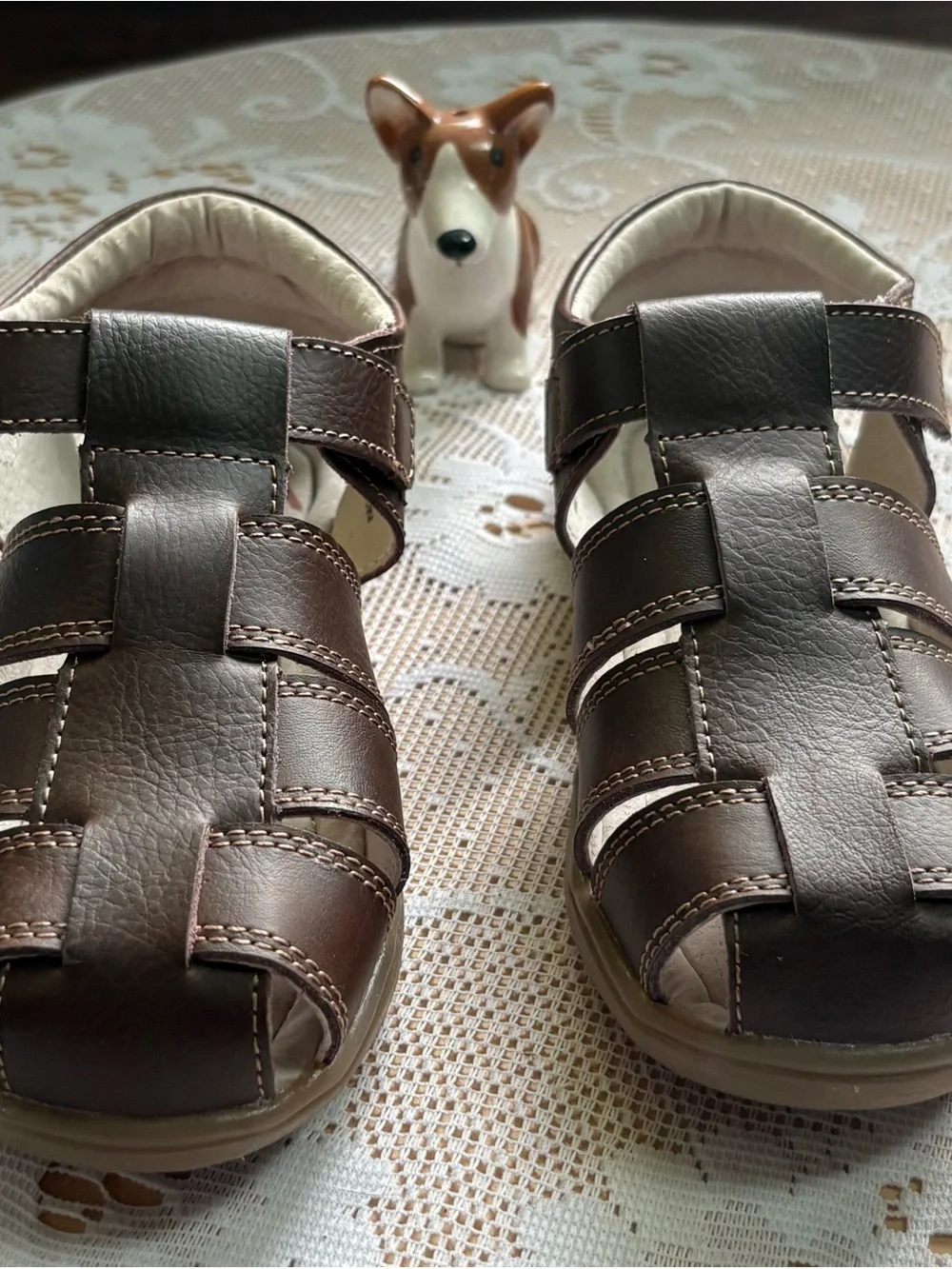 See Kai Run Jude IV Brown Sandals Size 12